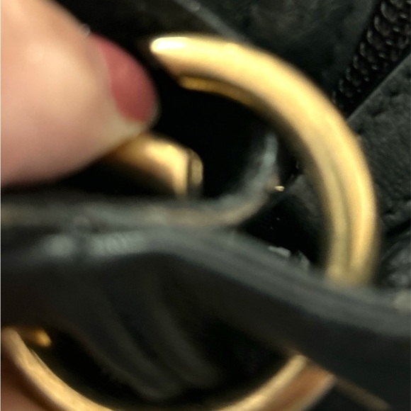 Furla Rouged Black Leather Handbag - Picture 11 of 12